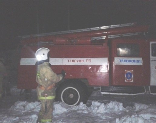 Пожар в Петропавловском  районе